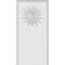 Ekena Millwork Standard Foster Flower Plinth Block With Rounded Edge, 3"W x 6"H x 1/2"P PBP030X060X050FOS11 - alternate 2